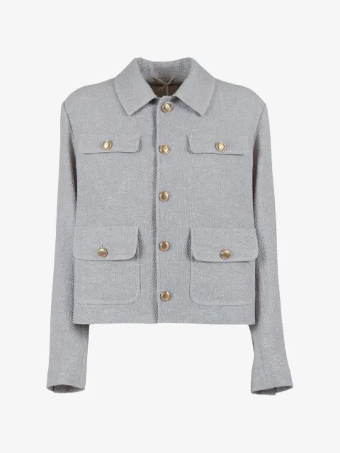Circolo 1901 point-collar jacket