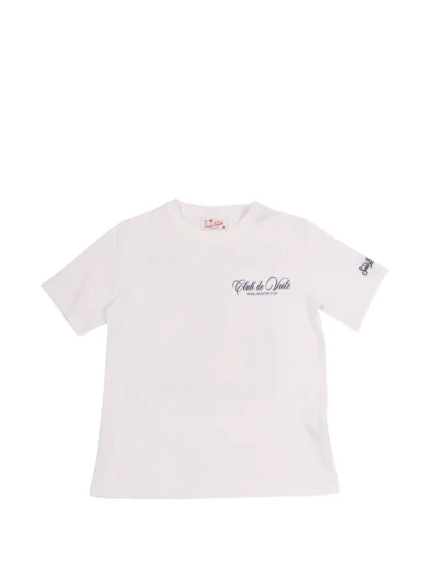 MC2 Saint Barth Kids Besticktes T-Shirt mit grafischem Print
