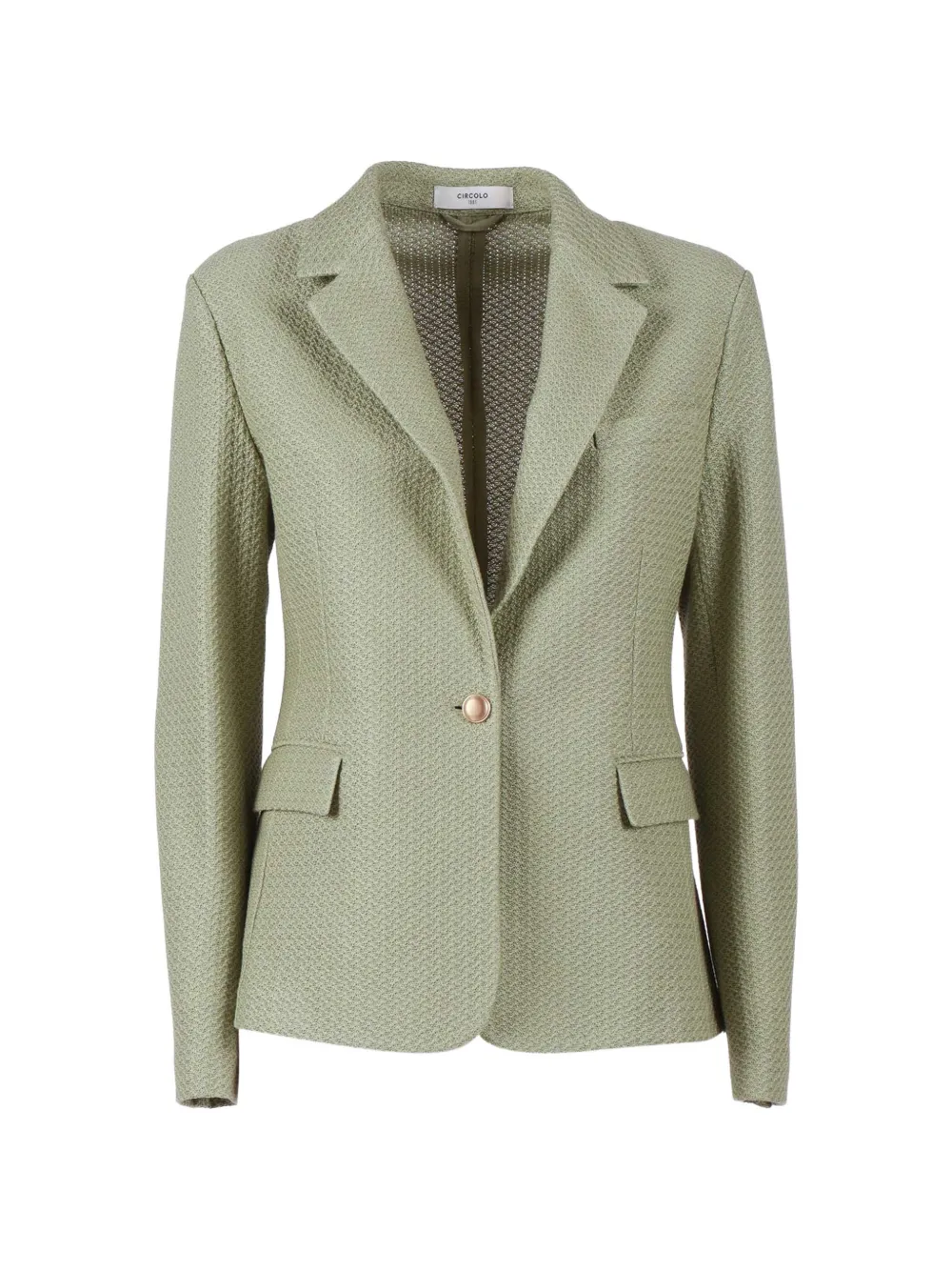 Circolo 1901 slim-fit knit jacket - Verde