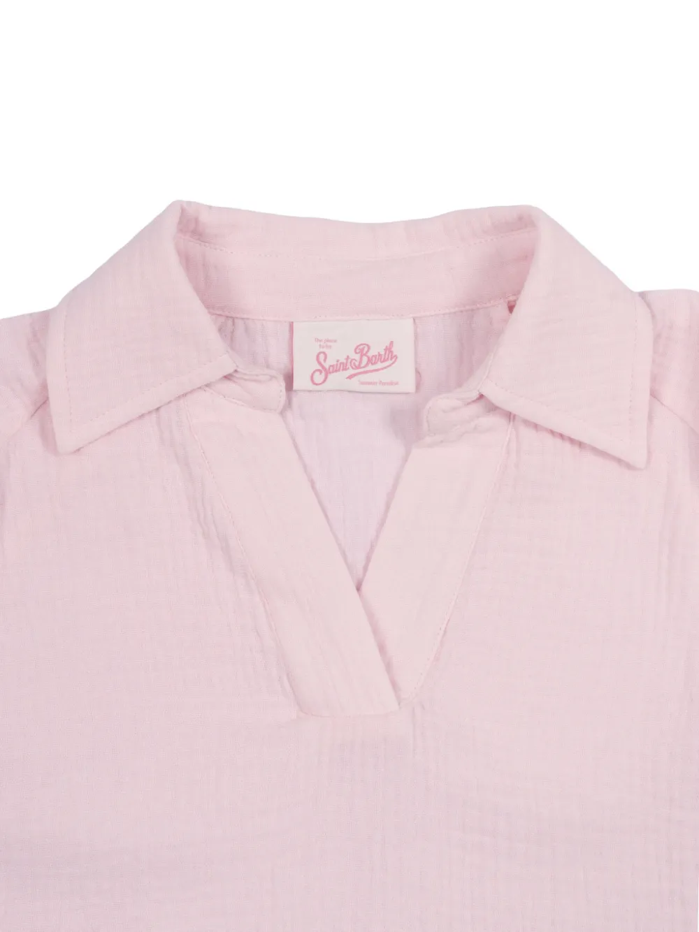MC2 Saint Barth Kids Maira shirt Roze