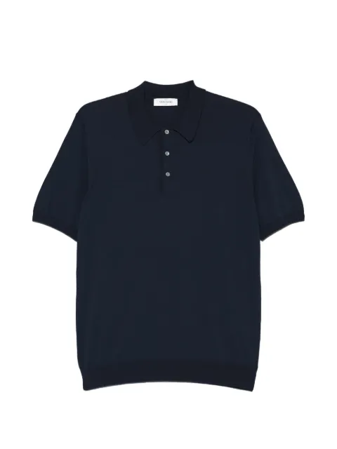 Gran Sasso buttoned short-sleeved polo shirt