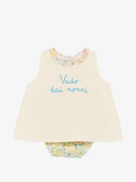 MC2 Saint Barth Kids Abbie striped dress set