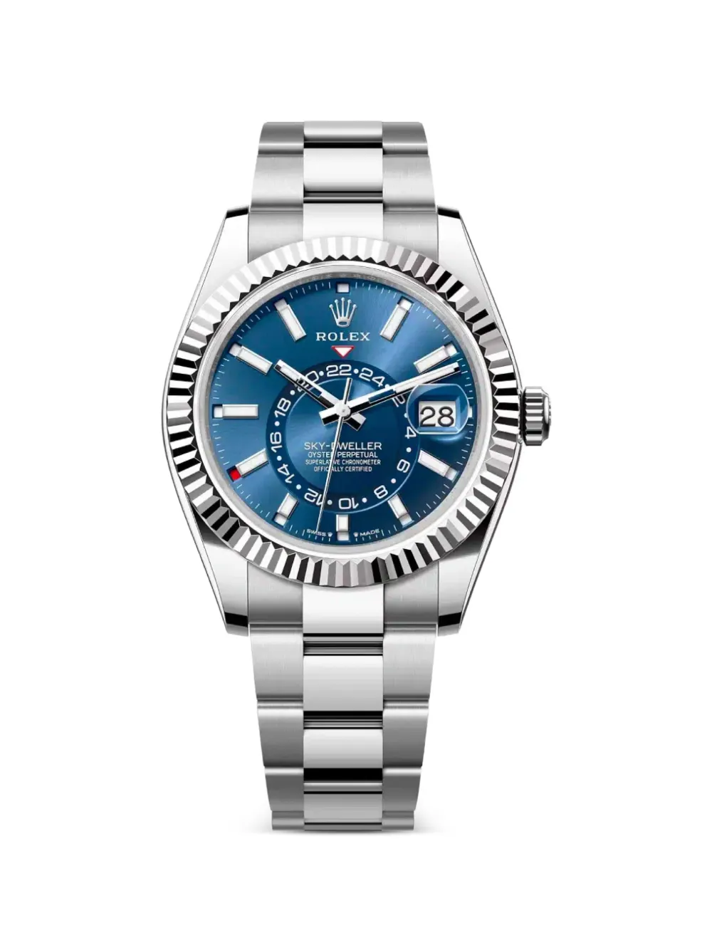 Rolex Orologio Sky-Dweller 42mm mai indossato 2025 - Blu