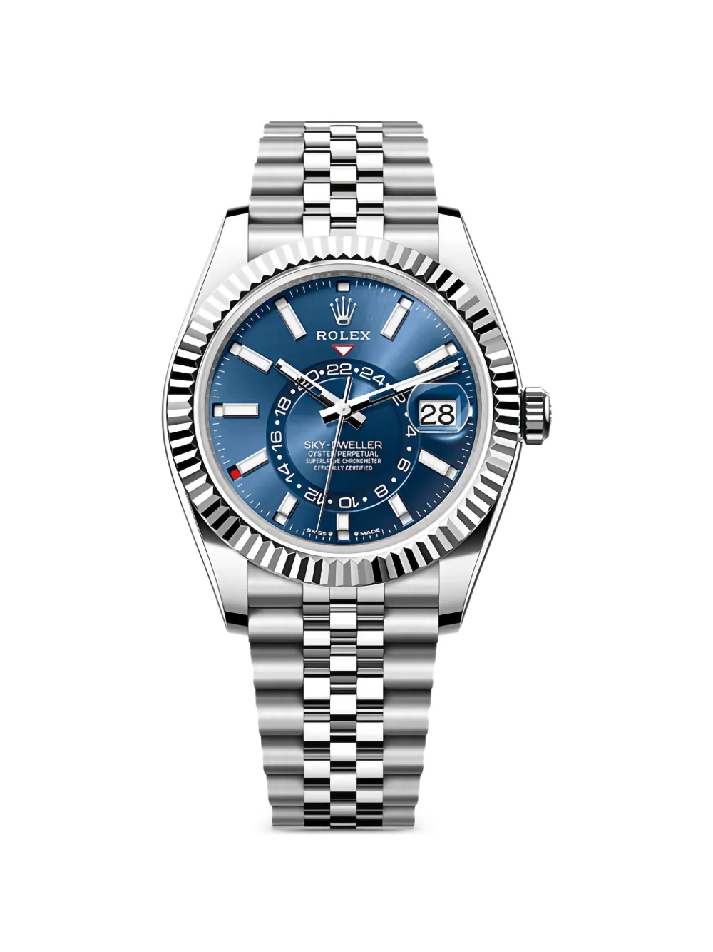 Rolex Orologio Sky-Dweller 42mm mai indossato 2025 - Blu