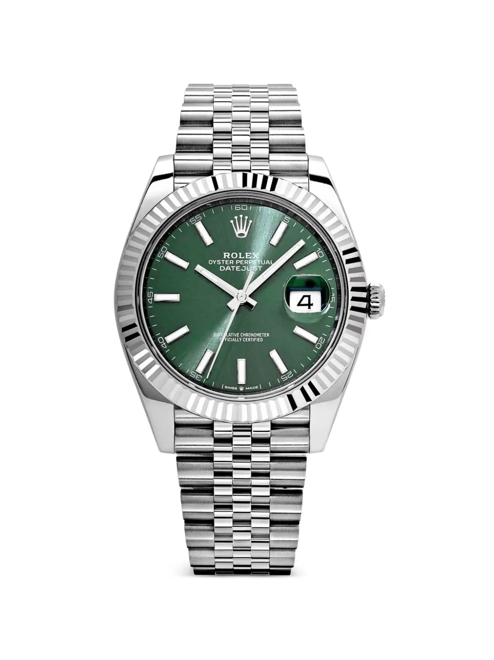 Rolex Orologio Datejust 41mm mai indossato 2025 - Verde