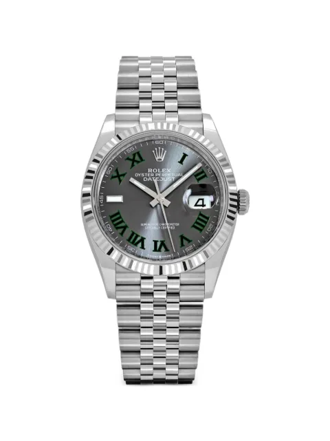 Rolex наручные часы Datejust Wimbledon 36 мм (2025 год)