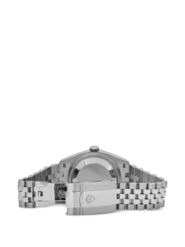 Rolex 2025 未使用 デイトジャスト ウィンブルドン 36mm | グレー