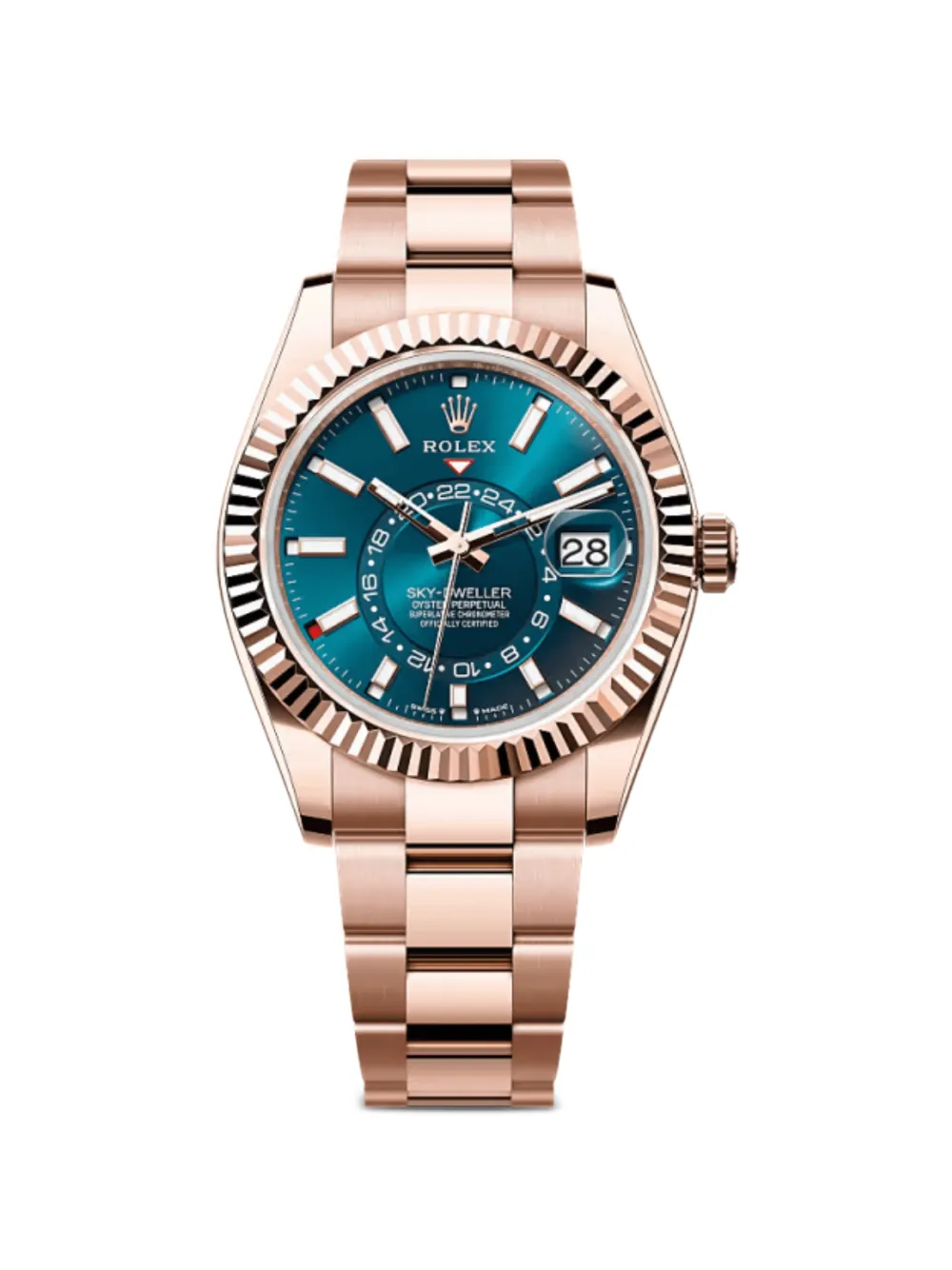 Rolex Orologio Sky-Dweller 42mm mai indossato 2025 - Blu