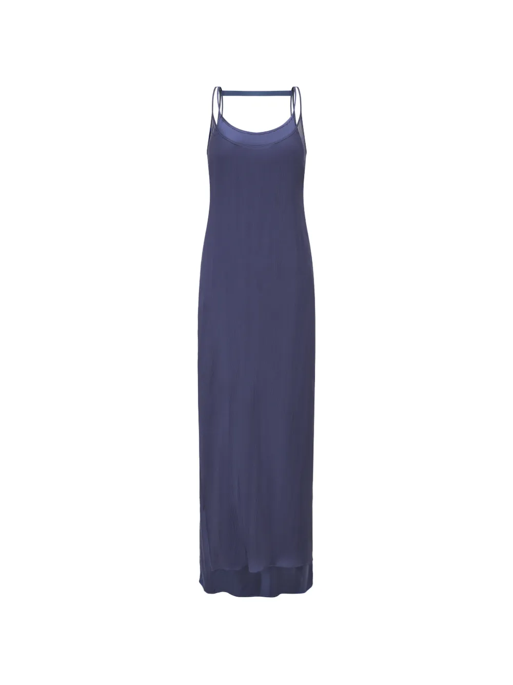 OUDE WAAG spaghetti-strap maxi dress - Blau