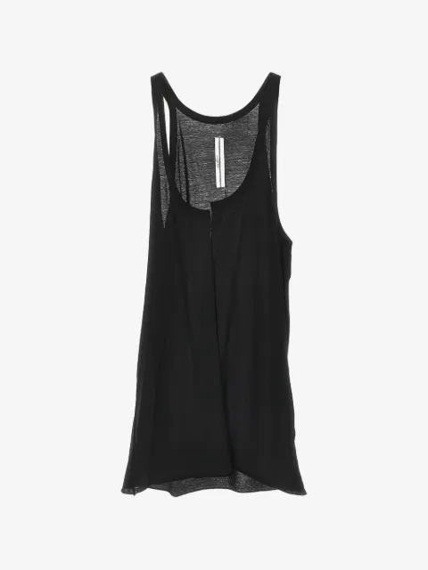 Rick Owens camiseta con cuello redondo