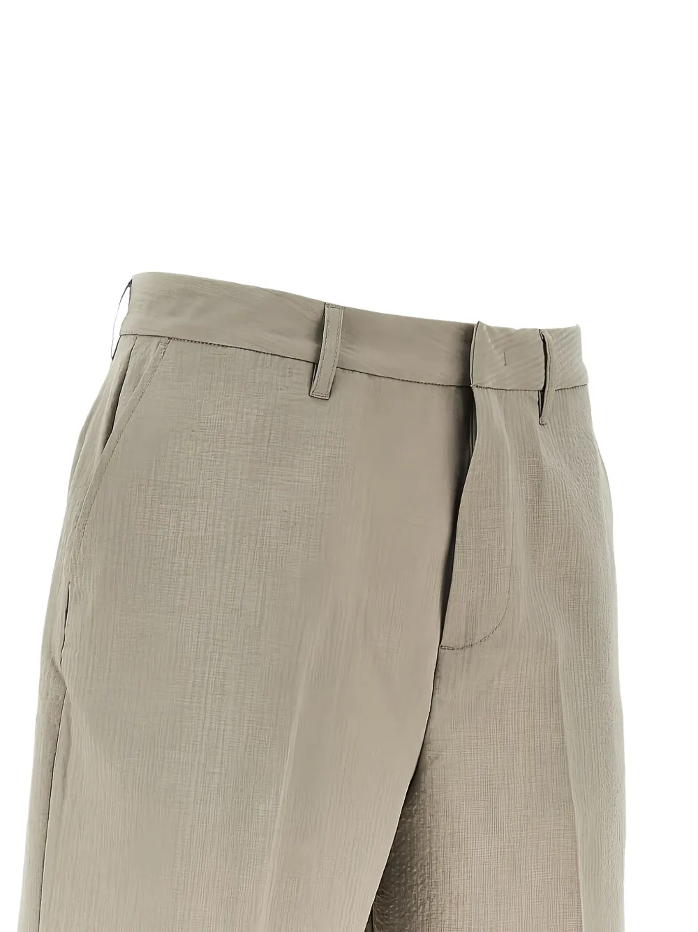 Emporio Armani Bermuda shorts met zijzakken Beige