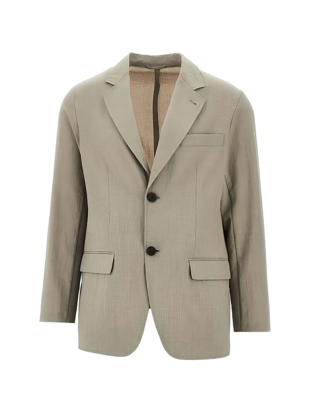 Emporio Armani button single blazer - Toni neutri