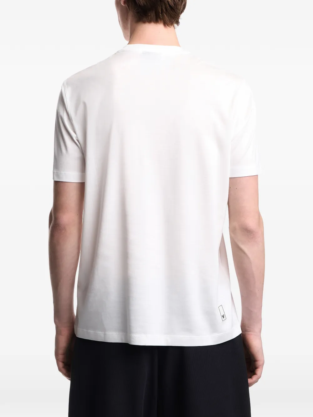 Emporio Armani T-shirt met logodetail Wit