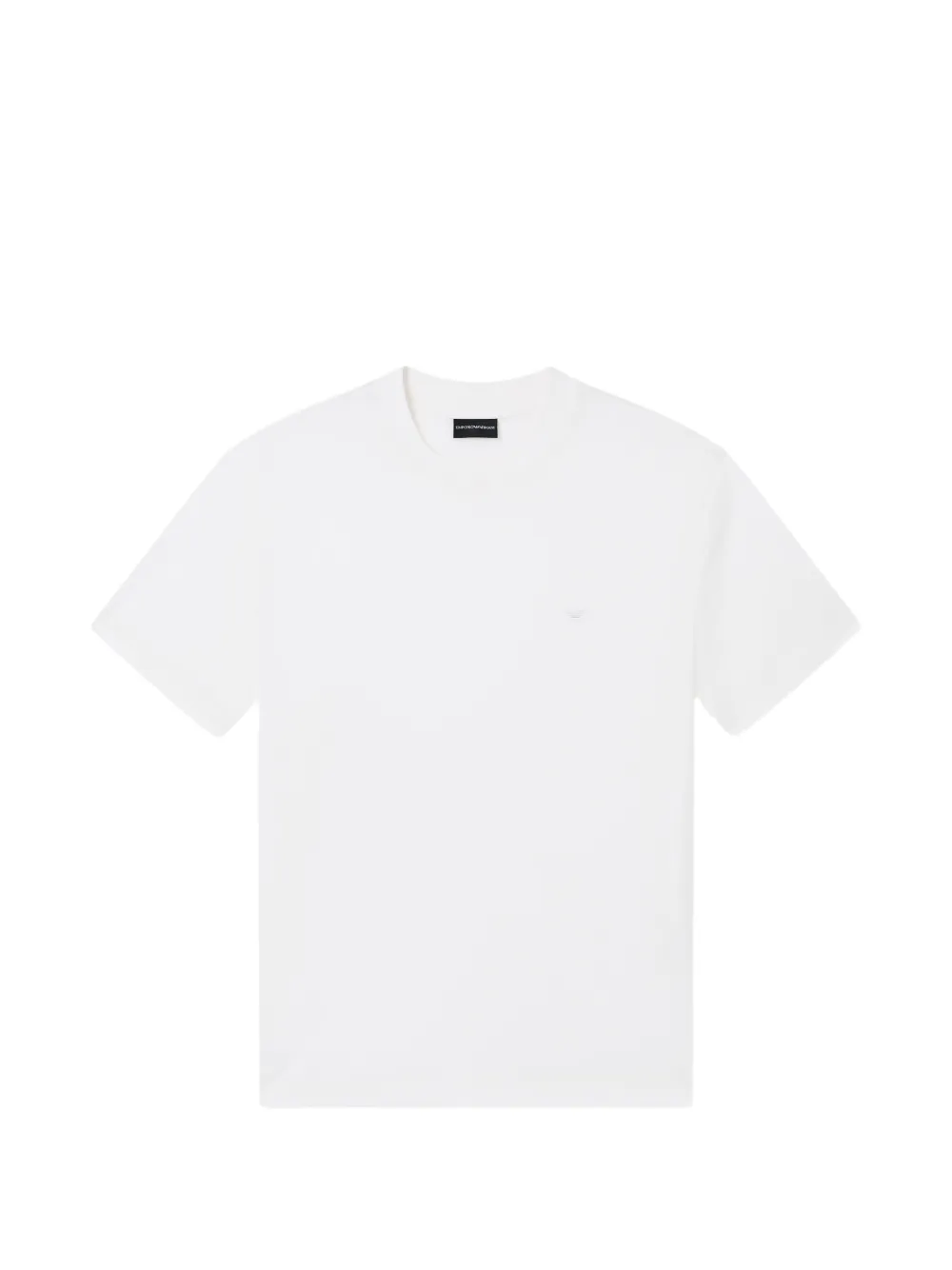 Emporio Armani T-shirt met logodetail Wit