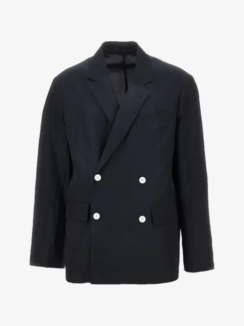 Emporio Armani veste à boutonnière croisée