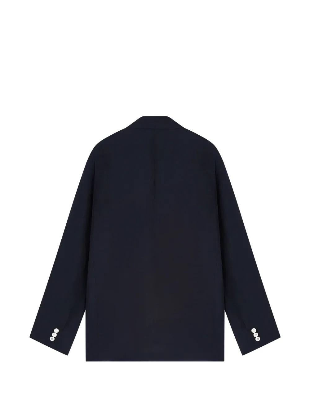 Emporio Armani Jack met dubbele rij knopen Blauw