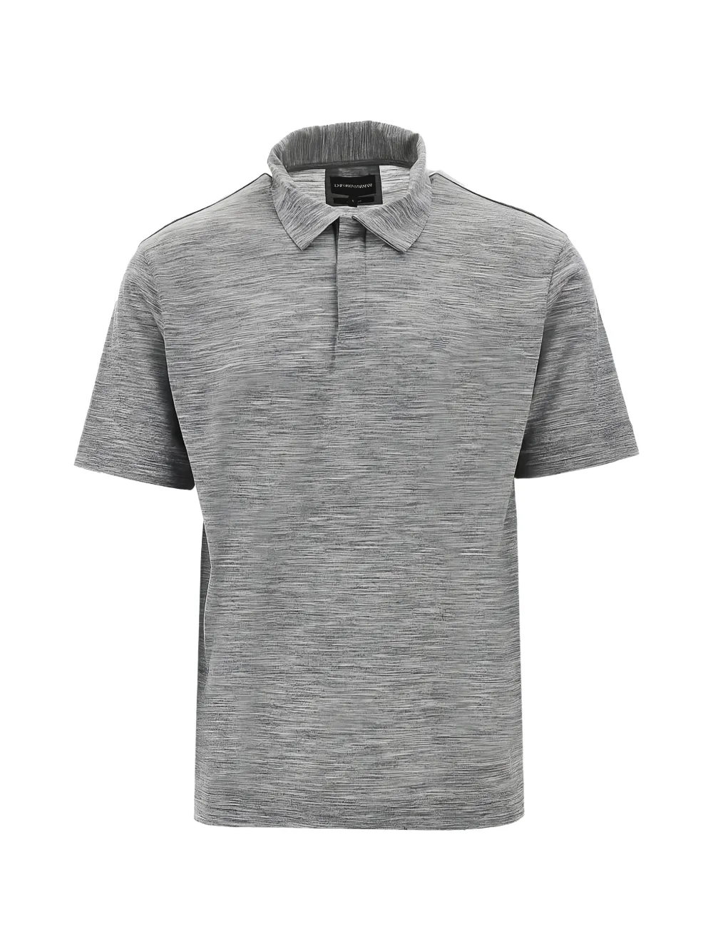 Emporio Armani knitted polo shirt - Grau