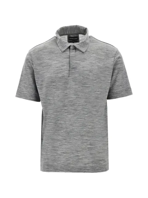 Emporio Armani playera tipo polo tejida