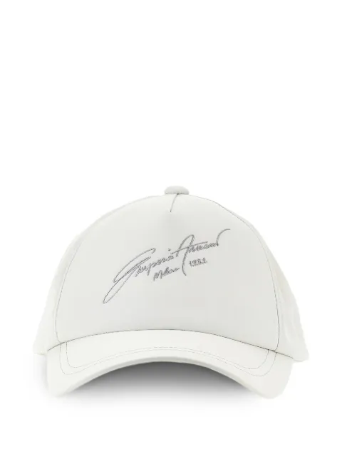 Emporio Armani gorra de béisbol con logo bordado