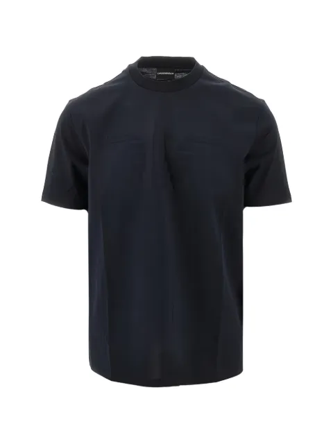 Emporio Armani playera con cuello redondo