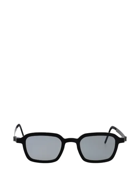 Lindberg rectangle-frame sunglasses
