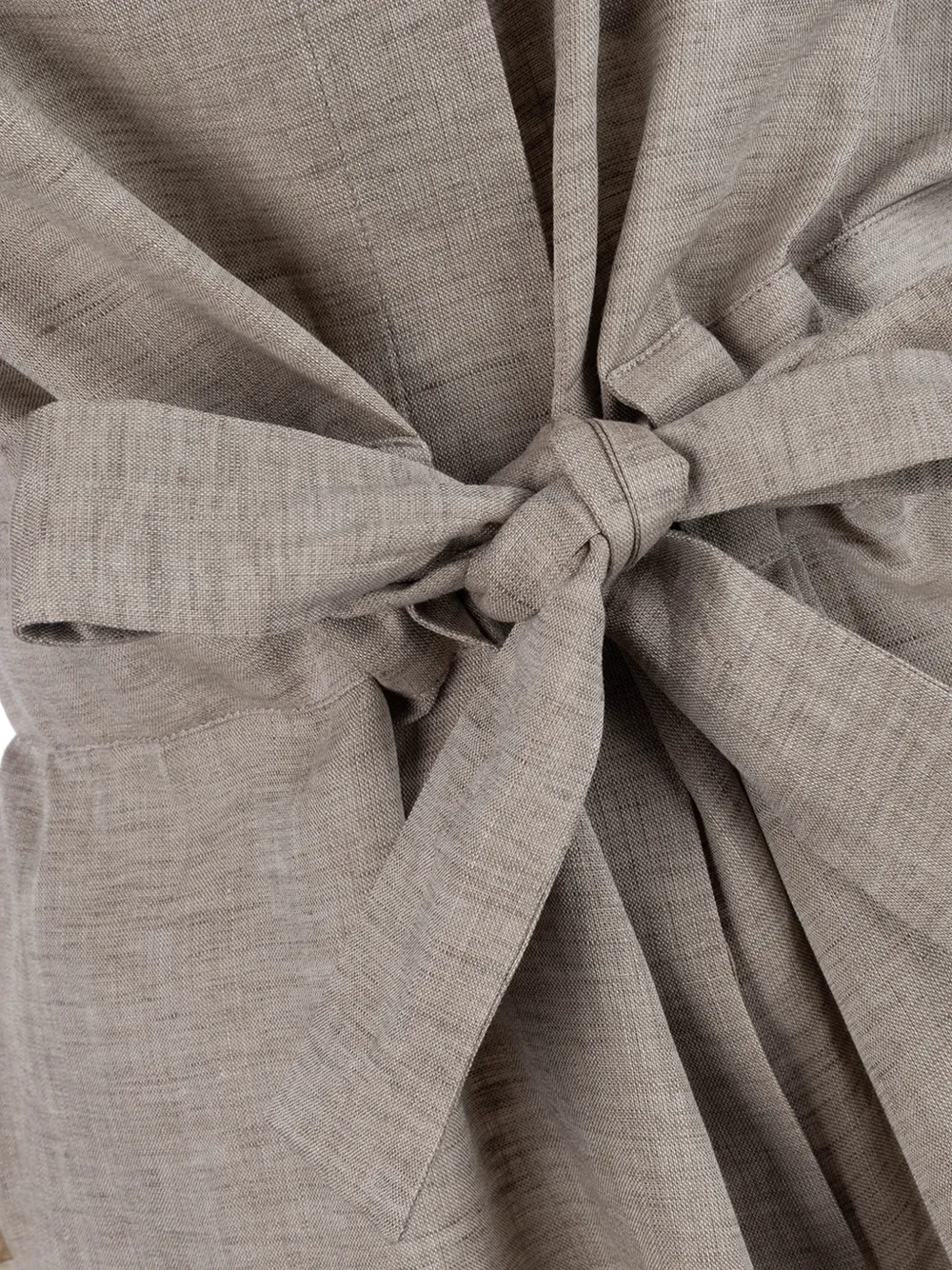 Fabiana Filippi Abiti midi-jurk met ceintuur Beige