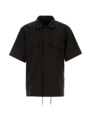 Maison MIHARA YASUHIRO コーデュロイ シャツ | ブラック | FARFETCH JP
