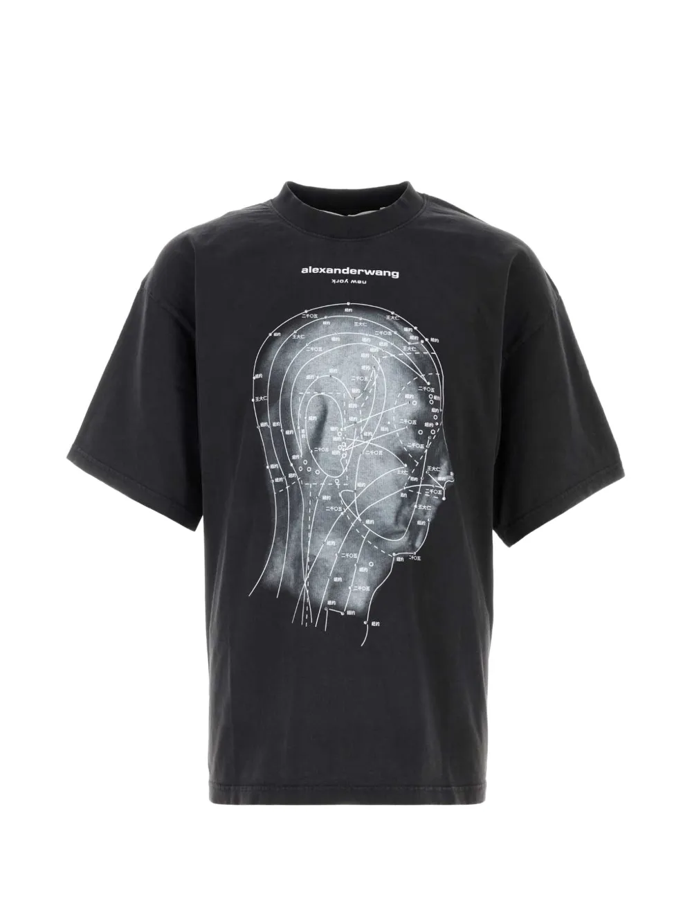 Alexander Wang - oversize t-shirt - unisex - katoen/Elastane