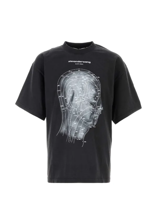 Alexander Wang Eastern Medicine Tee in Black