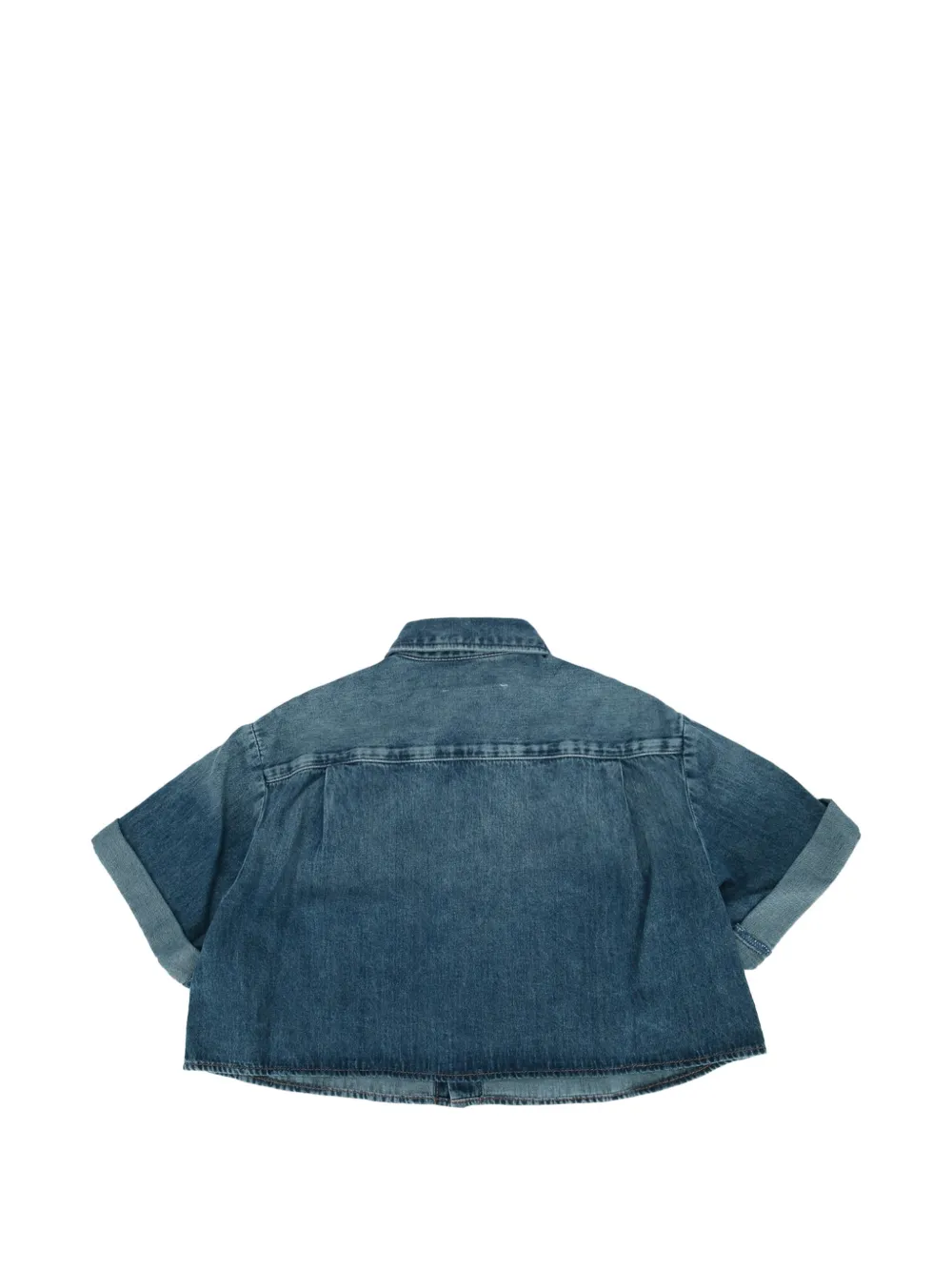 MM6 Maison Margiela Kids Spijkershirt Blauw