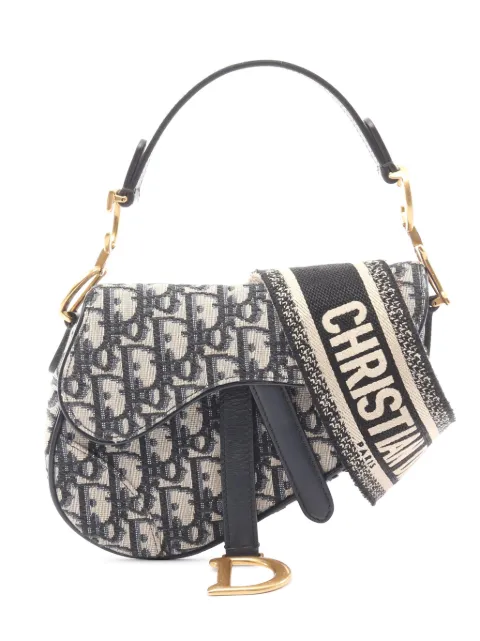 Christian Dior Pre-Owned 2010-2025 Mini Oblique Saddle Bag shoulder bag