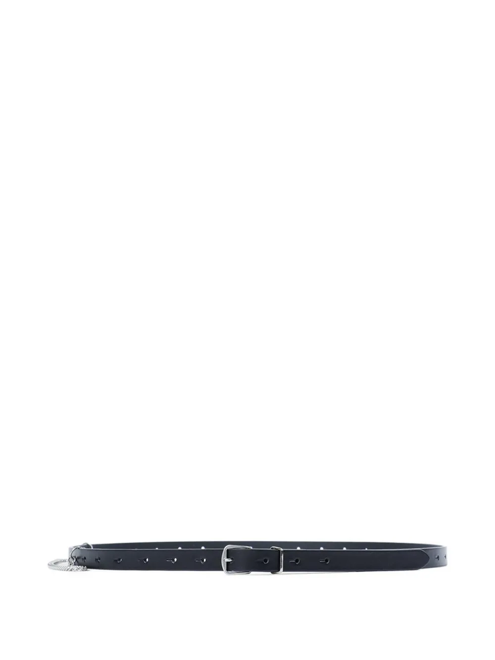 Ann Demeulemeester Oily chain belt - Nero