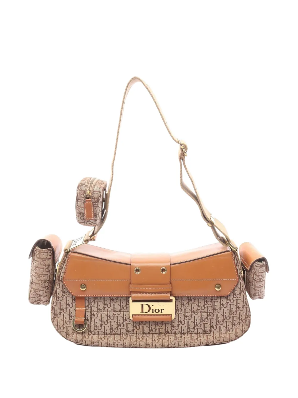 Christian Dior Pre-Owned 20th Century Diorissimo Street Chic Columbus shoulder bag - Braun
