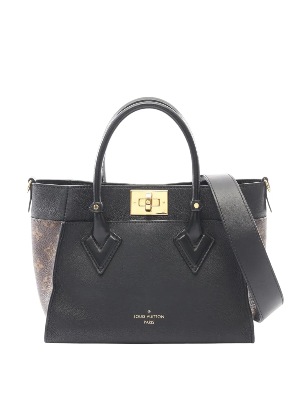 オンマイサイドmm ノワール 黒 タフタージュ LOUIS VUITTON ルイ 