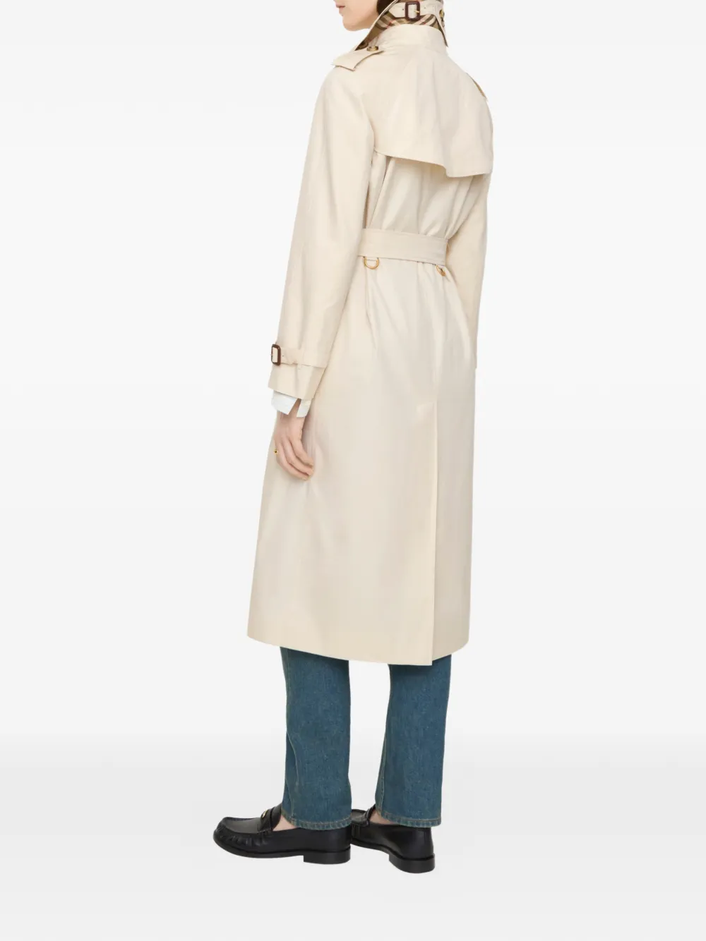 Burberry Waterloo lange gbardine trenchcoat Beige