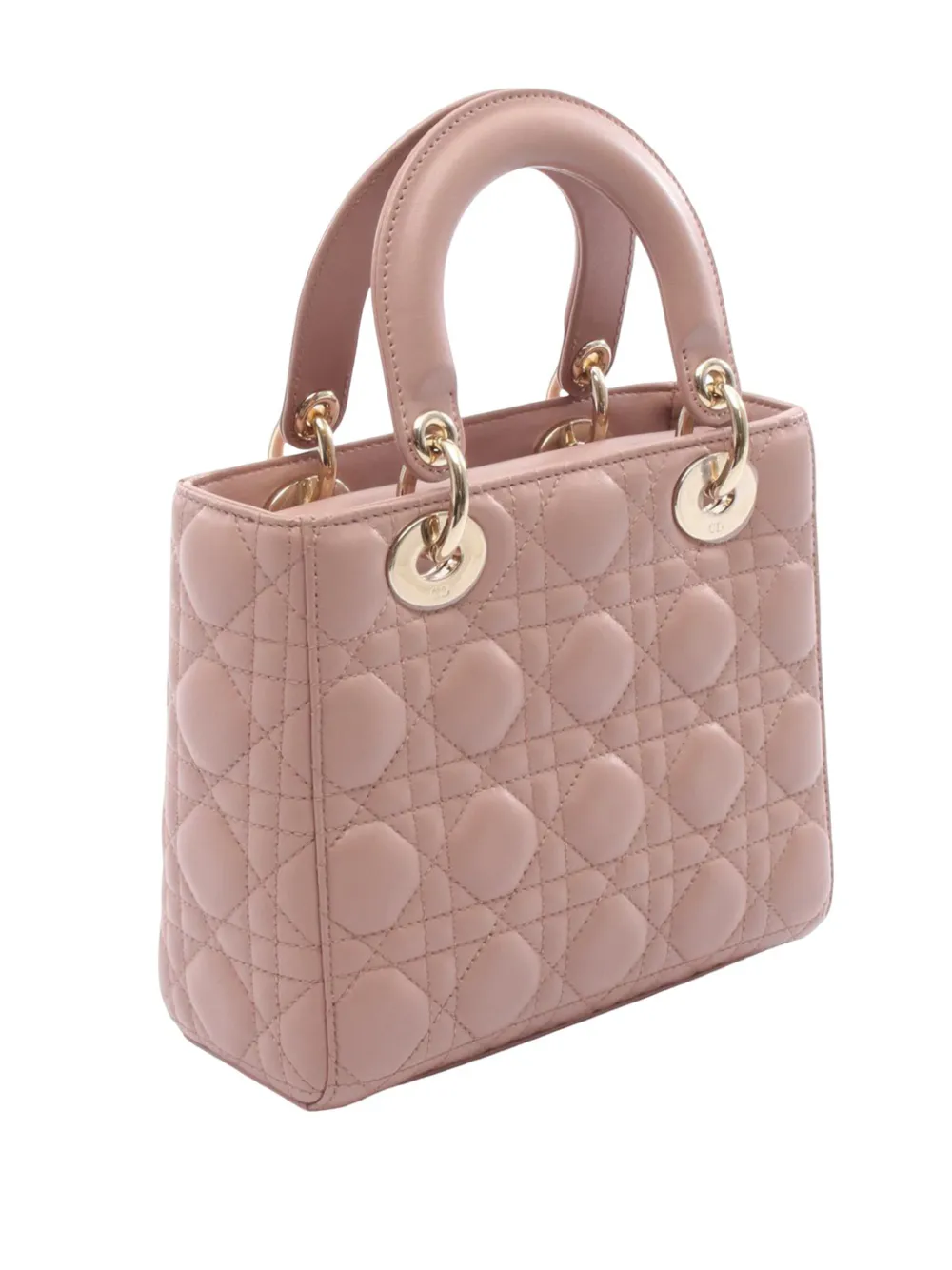 Christian Dior Pre-Owned 2010-2025 スモール ラムスキン カナージュ