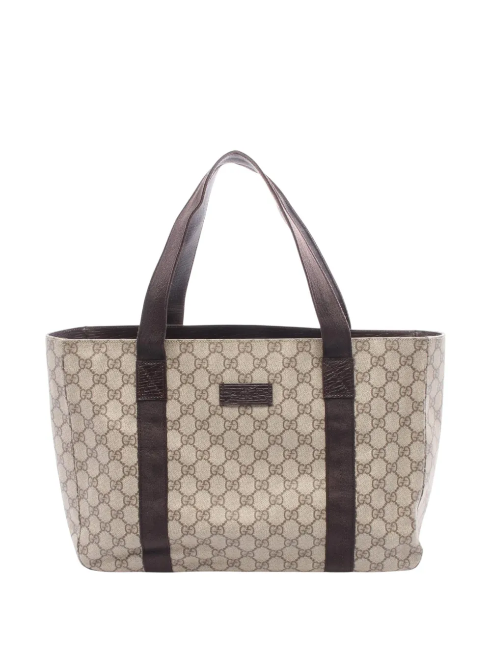 Gucci Pre-Owned 2000-2015 GG Supreme tote bag - Marrone