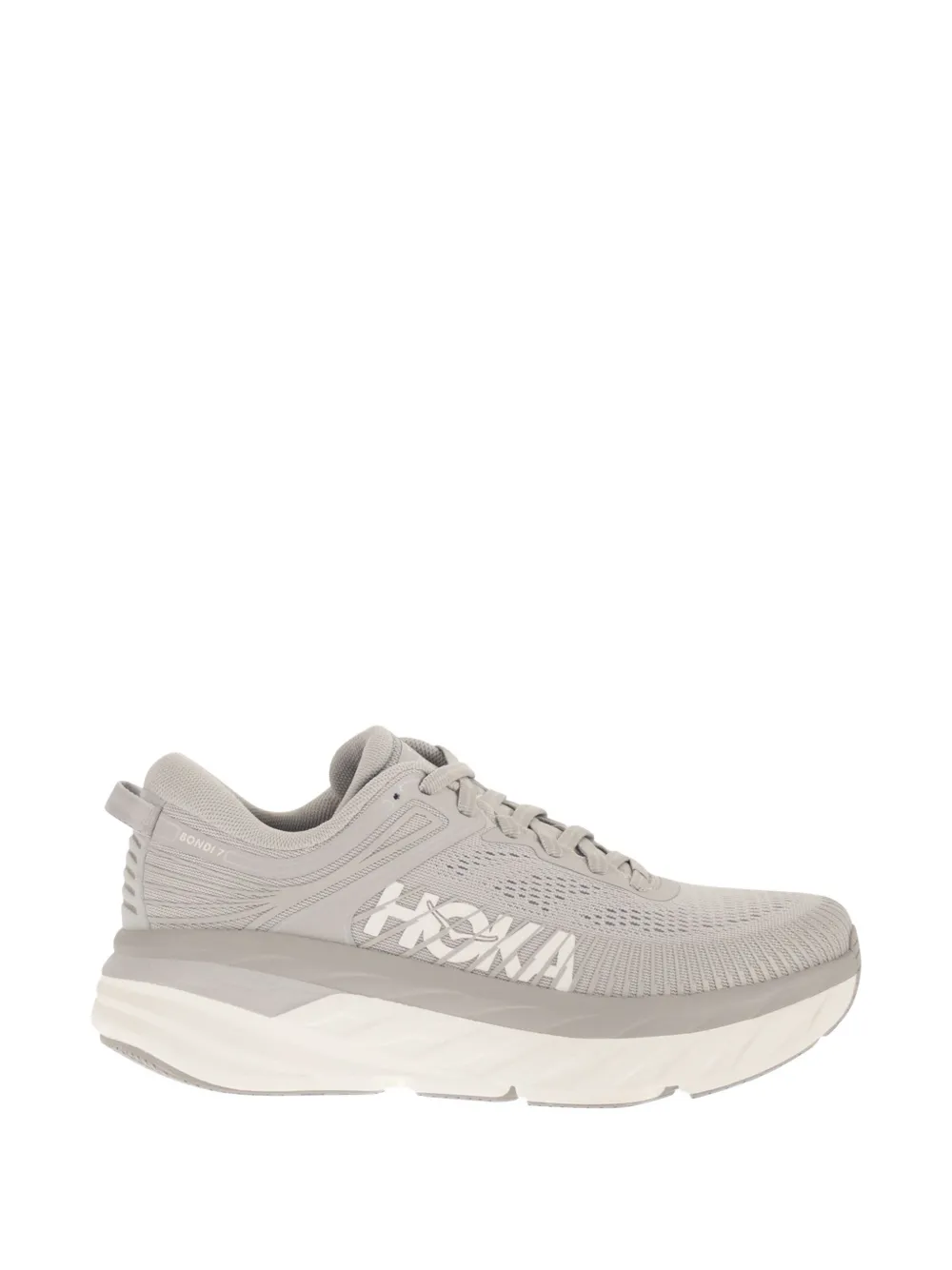 HOKA Bondi 7 mesh sneakers - Grigio