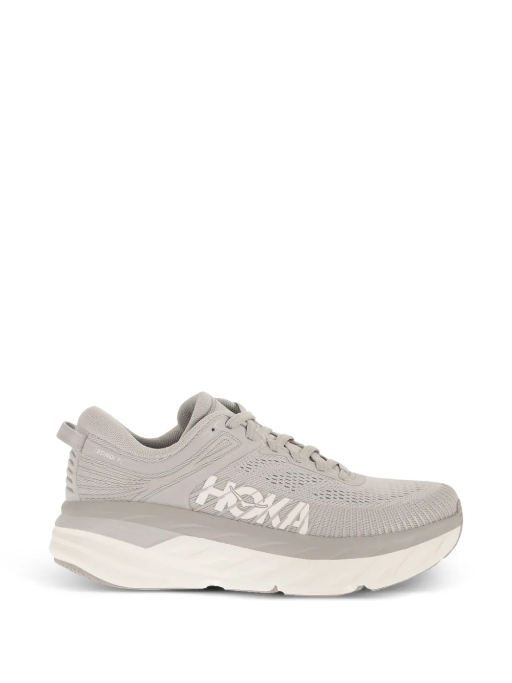 HOKA Bondi 7 mesh sneakers Grijs