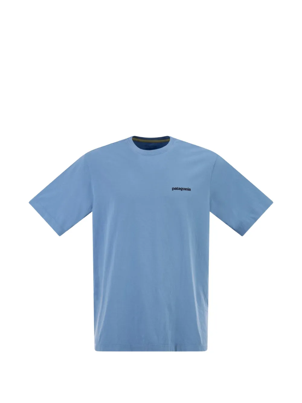 Patagonia T-shirt P-6 con stampa - Blu