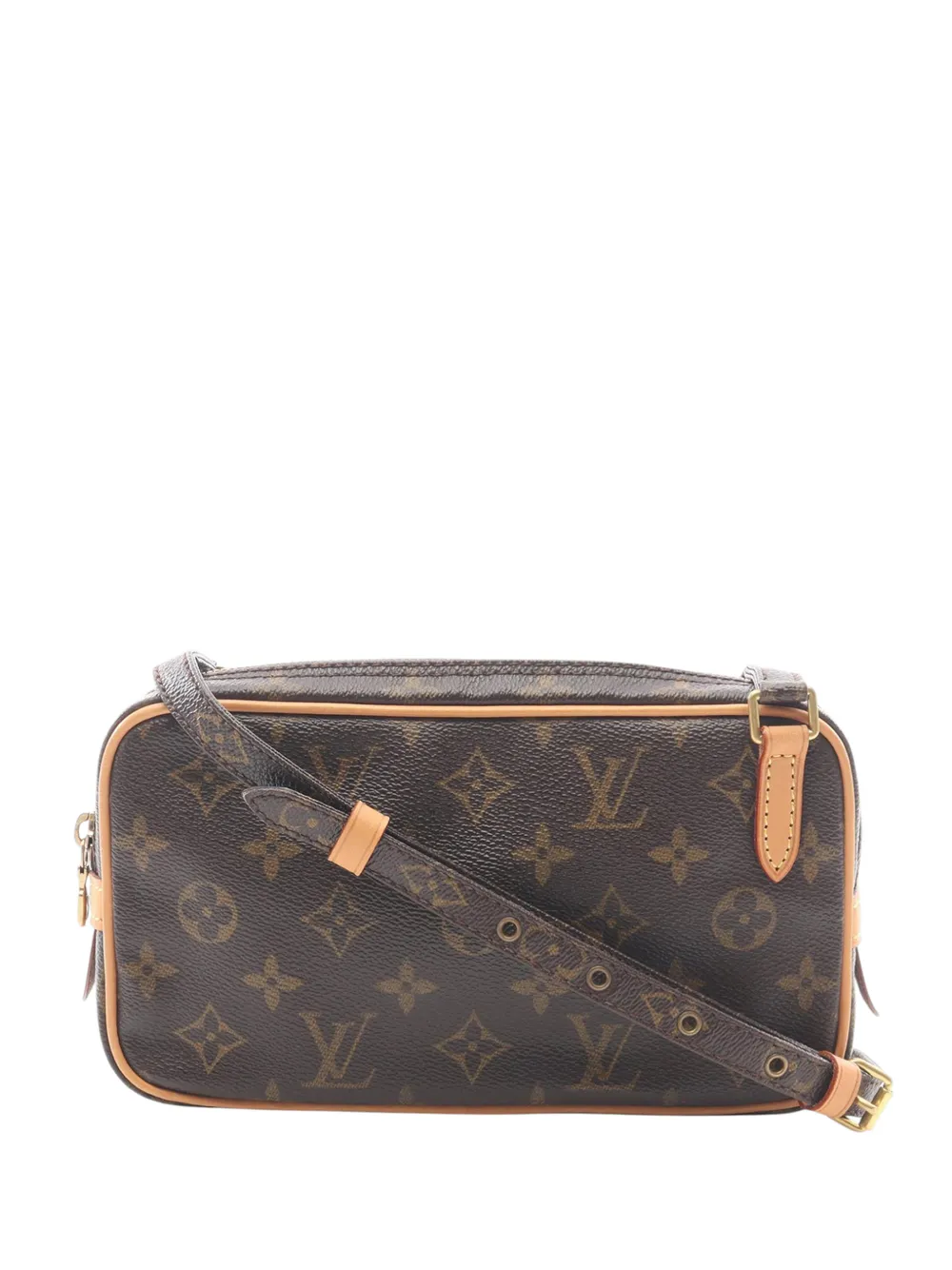 Louis Vuitton Pre-Owned 2002 Monogram Pochette Marly Bandouliere crossbody bag - Brown