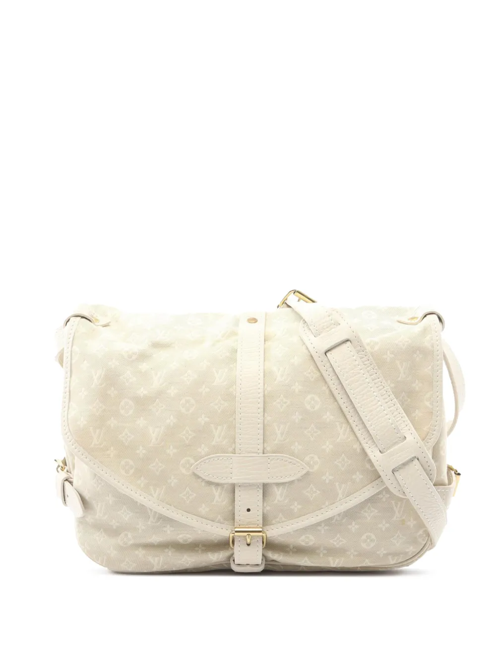 Louis Vuitton Pre-Owned 2007 Monogram Mini Lin Saumur 30 crossbody bag - Marrone