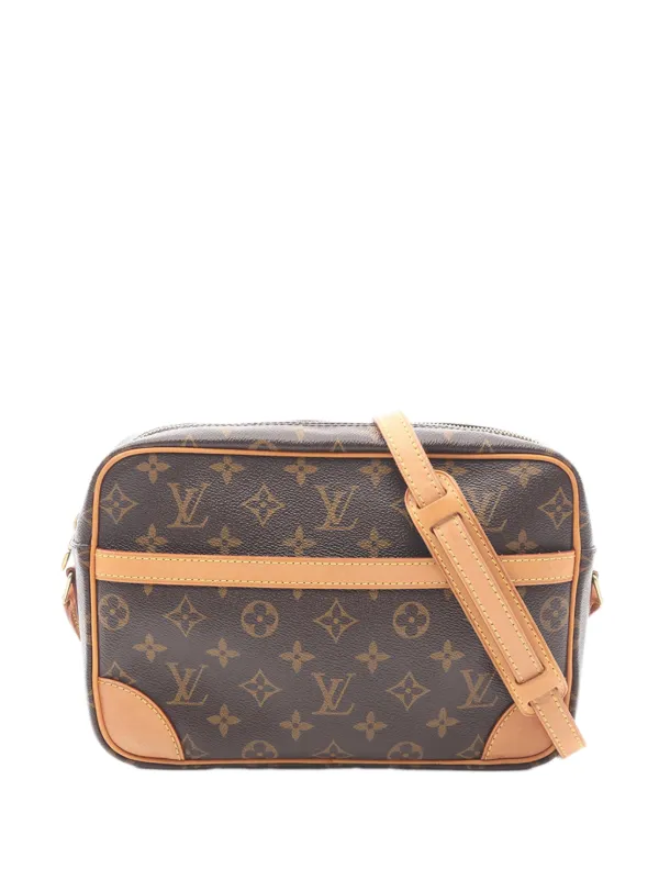 Louis Vuitton Pre-owned 2006 Monogram Trocadero 27 Crossbody Bag in Brown