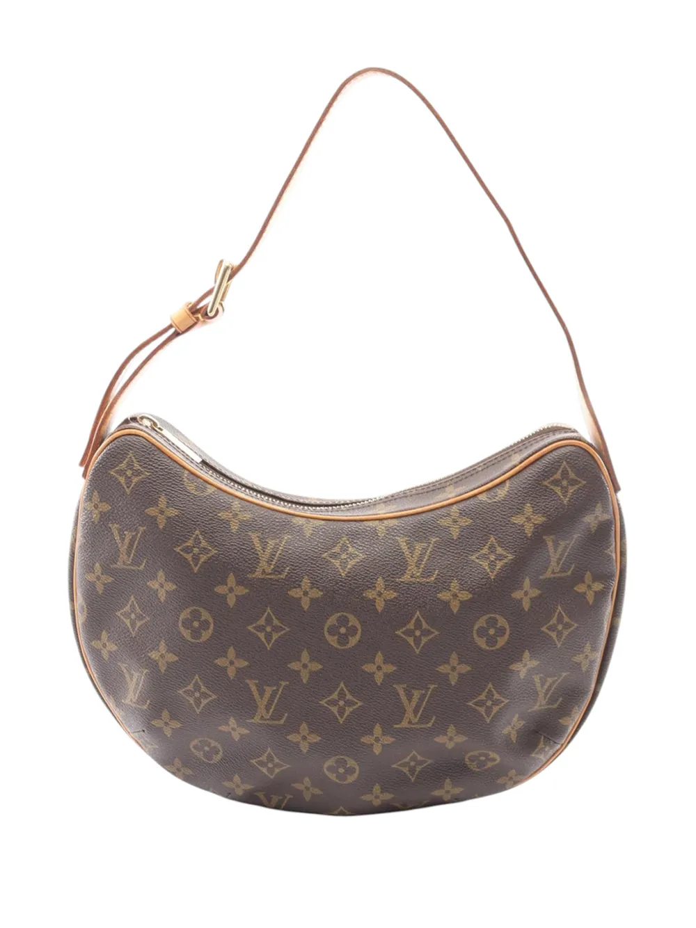Louis Vuitton Pre-Owned 2002 Monogram Croissant MM hobo bag - Marrone