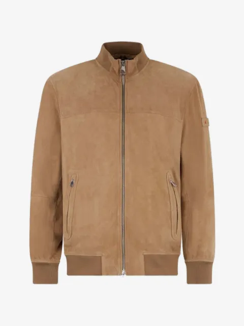 Peuterey Sands zip-up suede jacket
