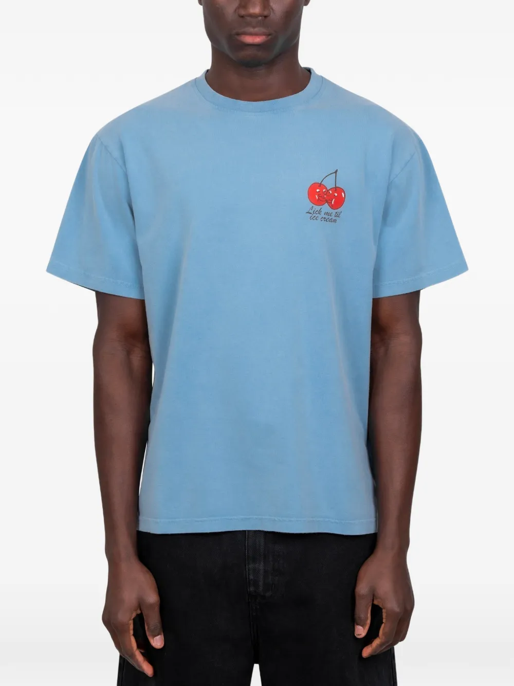 CARNE BOLLENTE Lick Me T-shirt - Blau