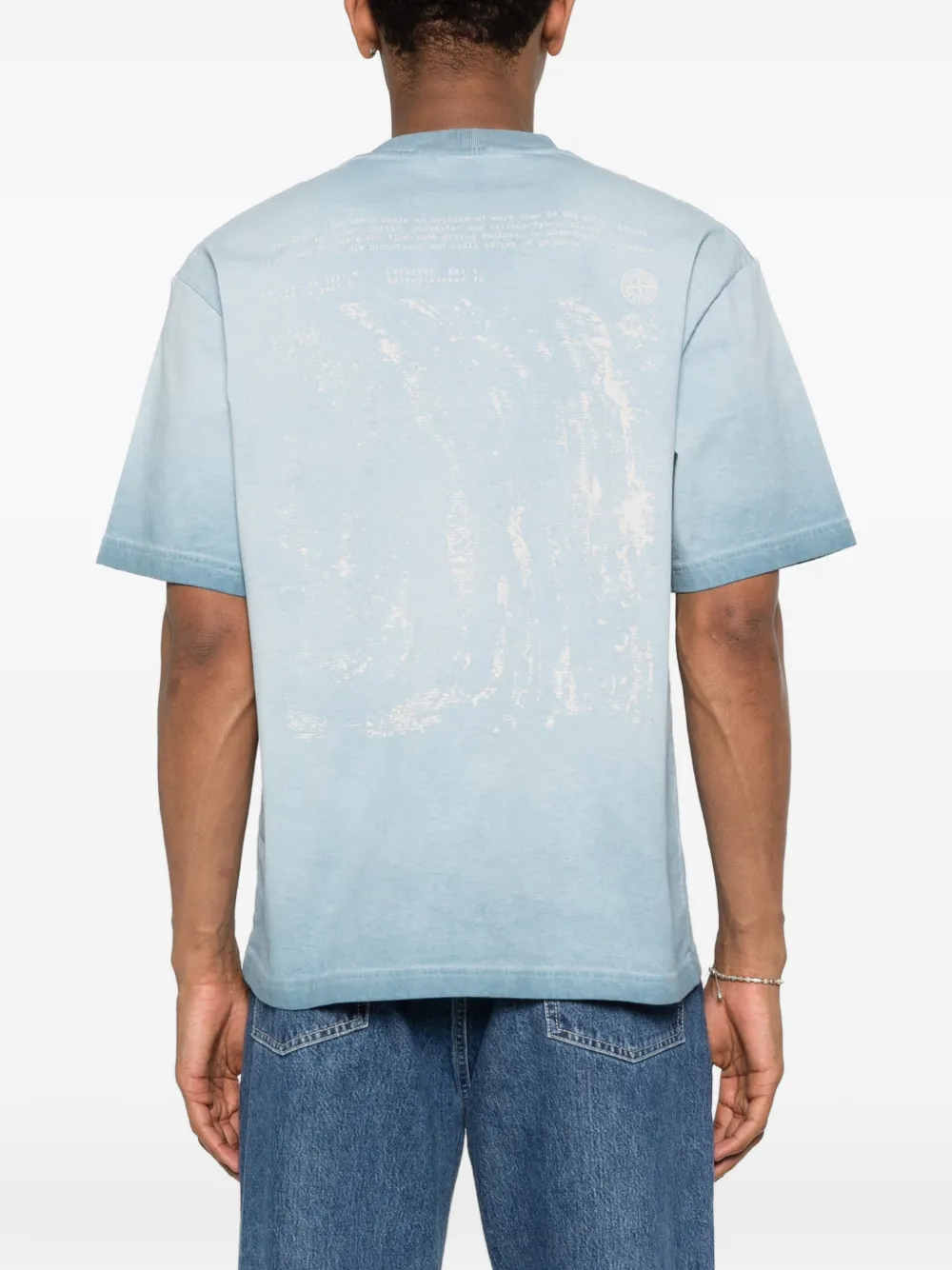 Stone Island T-shirt met korte mouwen Blauw
