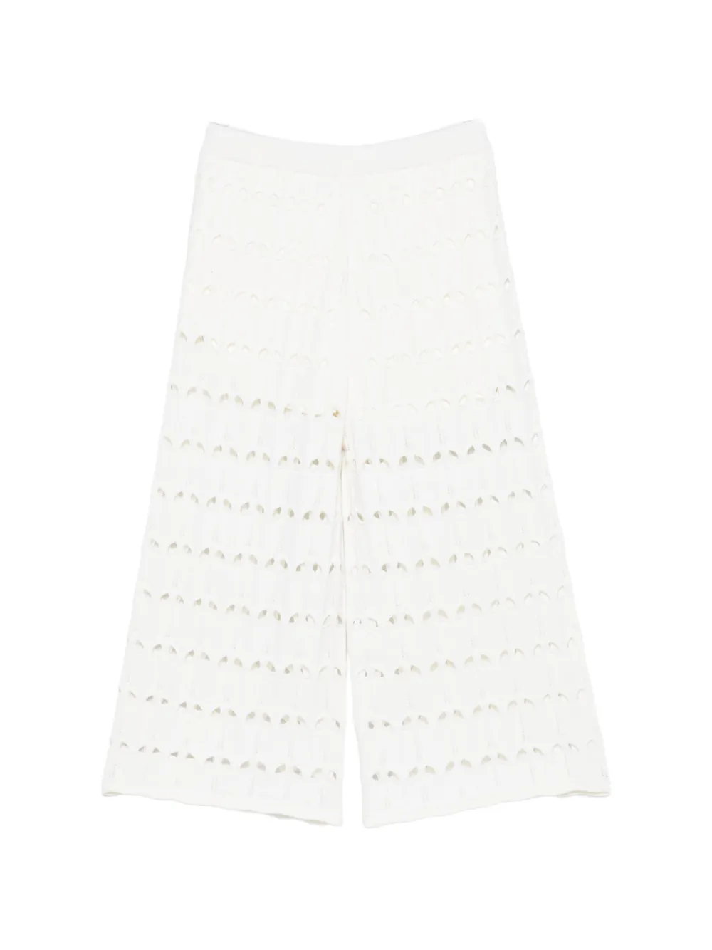 ZIMMERMANN Kids Awaken broek met trekkoord en ringlets Wit