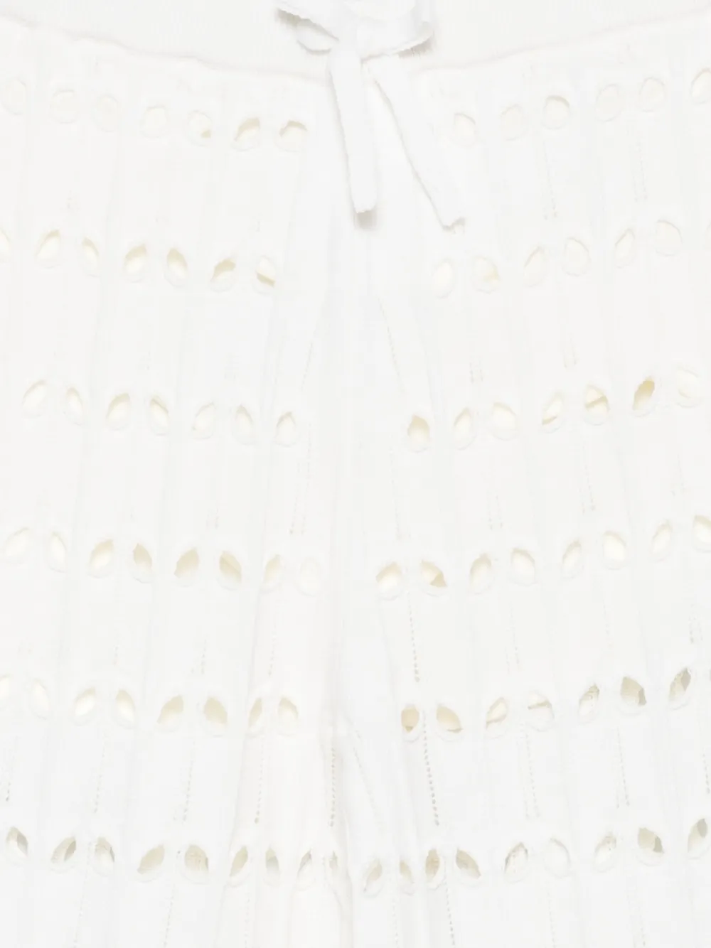 ZIMMERMANN Kids Awaken broek met trekkoord en ringlets Wit