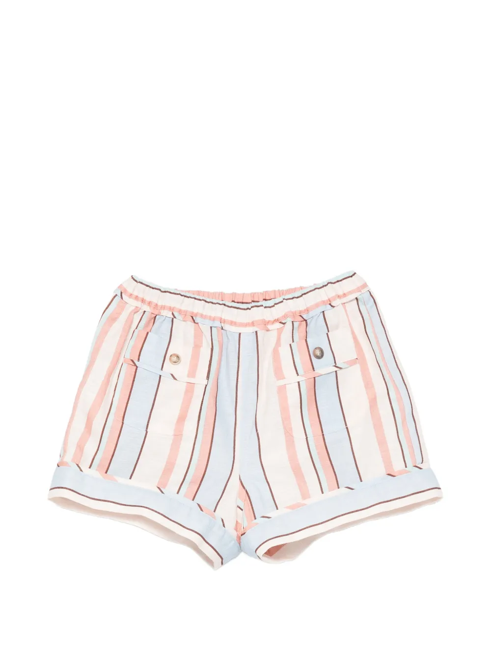 ZIMMERMANN Kids Shorts Daylight con vita elasticizzata - Toni neutri